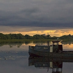 photo "Boat and the skipper"