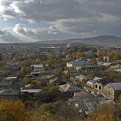 photo "Clouds over the city rose up ..."