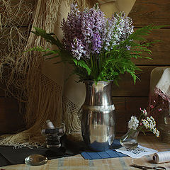 photo "Still life with orchids boggy"