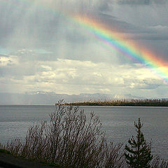 photo "Yellowstone lake"