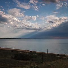 фото "Лучи над морем."