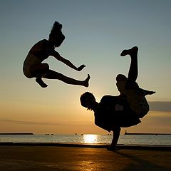 photo "Dance at sunset"