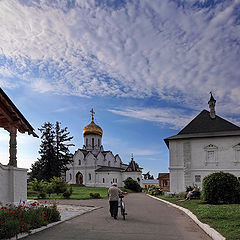 фото "утро в монастыре"