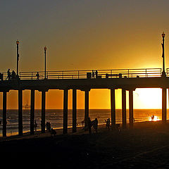 фото "Pier at sunset"