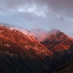 photo "Snowy mountains"