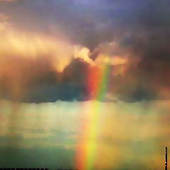 photo "Oблака , радуга а дождь"
