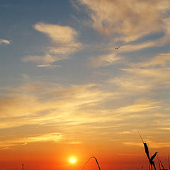 фото "Sunset over lake II"