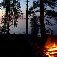 фото "почти белые ночи ... Ладожское озеро"