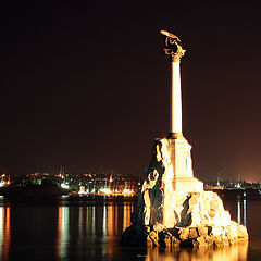 photo "А monument to the sunk ships"