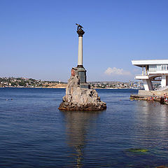 photo "Monument to the sunk ships"