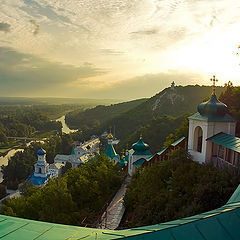 фото "Рассвет в Святогорье"