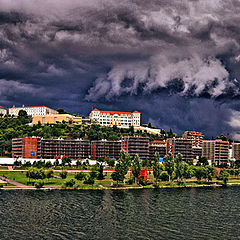 photo "storm over the city"