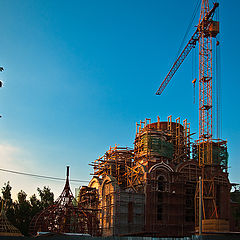 фото "Строительство храма"