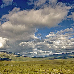 photo "Clouds over the valley"