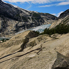 photo "сBlue Glaciers of Norway"