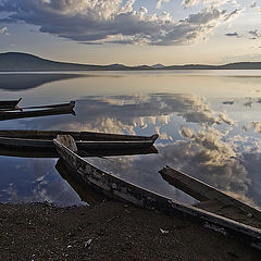 photo "Boats on the lake"