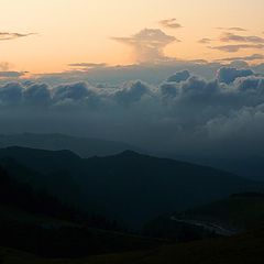 фото "mountain sunset"