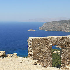 photo "Near Blue Aegean Sea"