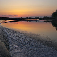 photo "Back from evening fishing"