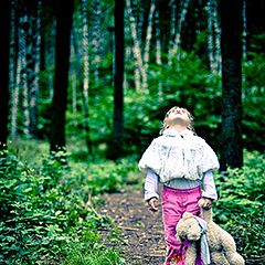 photo "A girl in the woods"