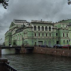 фото "Дождь весь день... Крюков канал, Мариинка."