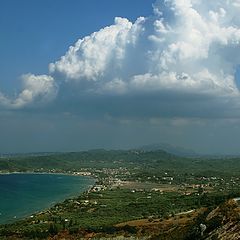 photo "Clouds over island"