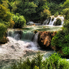 photo "krka waterfalls"