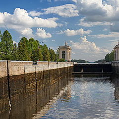 фото "канал имени Москвы. Шлюз №2"