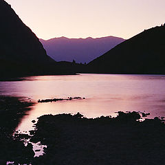 фото "Сумерки на озере Бадак"