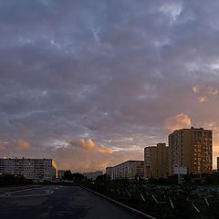 фото "Закат. Мечеть, Кемерово."