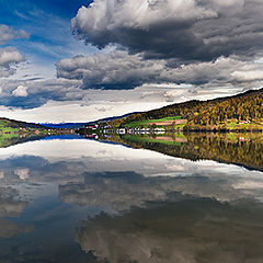 photo "Mirror of Norwegian Mountain...."