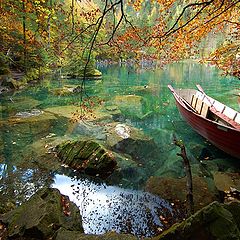 фото "Изумрудная осень на озере Голубое :))."