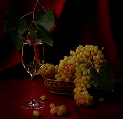 photo "Study with grapes"