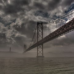 фото "Мост и дыхание Атлантики"