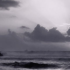 photo "There is a rock on the beach!!"