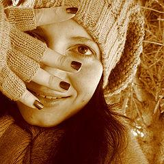 photo "Winter self-portrait"