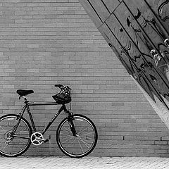 фото "Композиция с велосипедом"