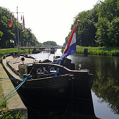 фото "old peat transport ship"