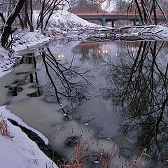 фото "Река Нара в декабре"