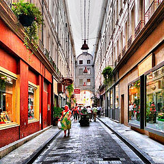 фото "Street in city Carpentras France"