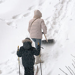 photo "Ski Track in Russian"