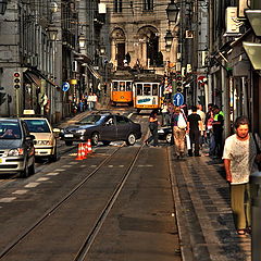 фото "Трамвайная жизнь старого города"