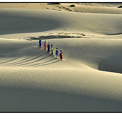 фото "Walking on the sand"