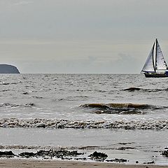 photo "Sailing vessel and a sleeping whale  :)"