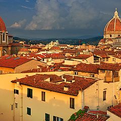 фото "Florentine roofs"