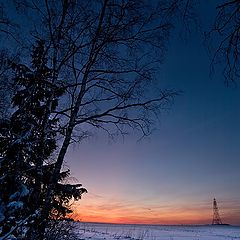 photo "Frosty Evening"