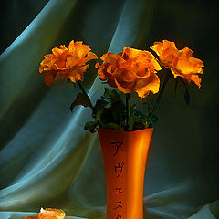 photo "Orange roses"