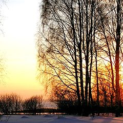 фото "Зимний  пожар"