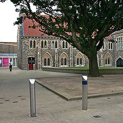 photo "City sketch. Columns and white collars ))"