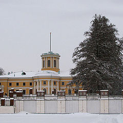 photo "Russian manor winter (Arkhangelskoe, Moscow)"